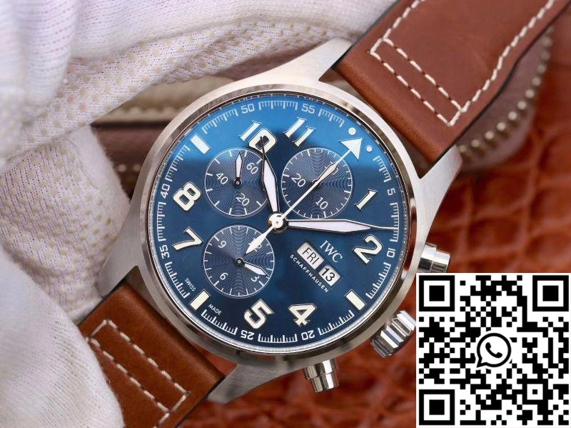 IWC Pilot Chronograph Edition Le Petit Prince IW377714 ZF Factory Blue Dial