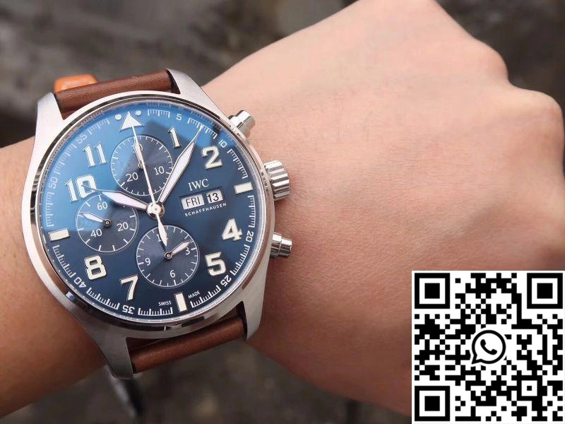 IWC Pilot Chronograph Edition Le Petit Prince IW377714 ZF Factory Blue Dial