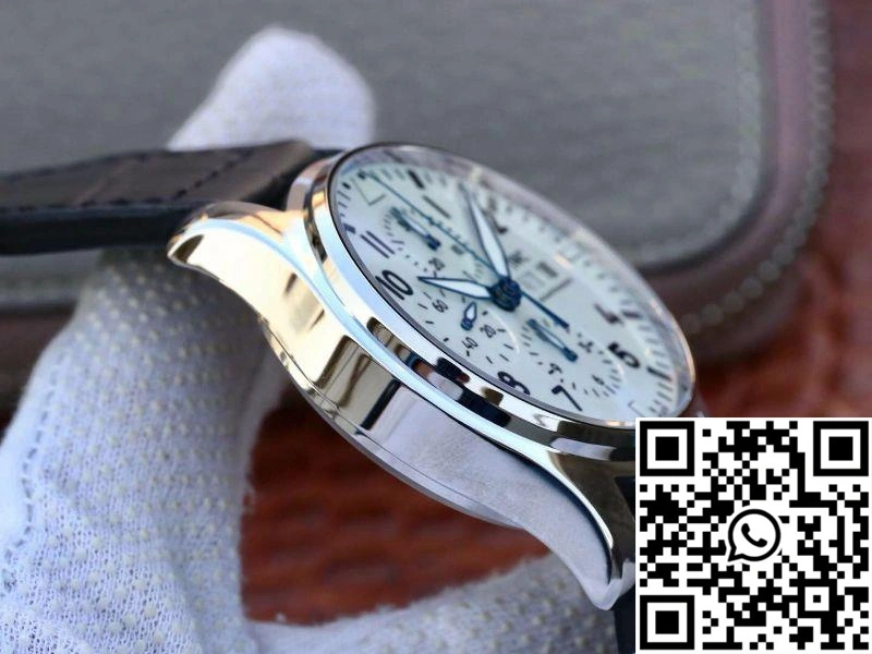 IWC Pilot Chronograph IW377725 ZF Factory White Dial