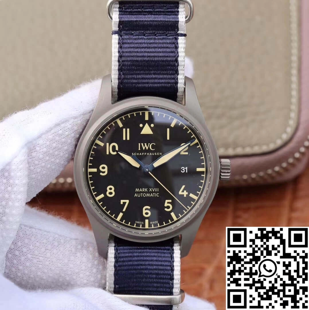 IWC Pilot IW327006 M+ Factory Black Dial