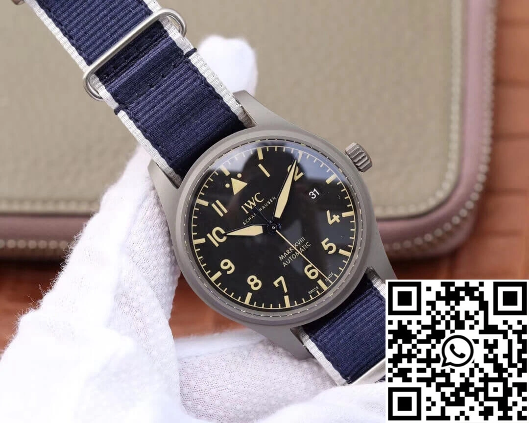 IWC Pilot IW327006 M+ Factory Black Dial