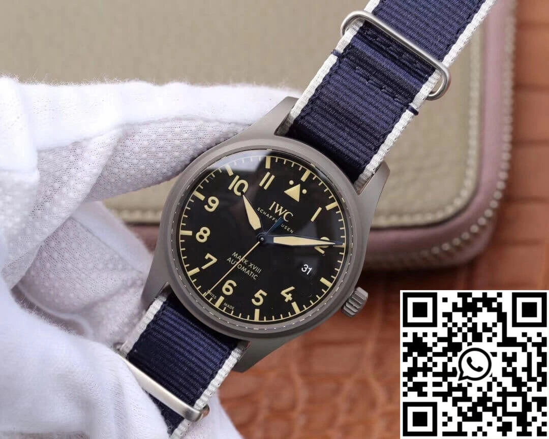 IWC Pilot IW327006 M+ Factory Black Dial