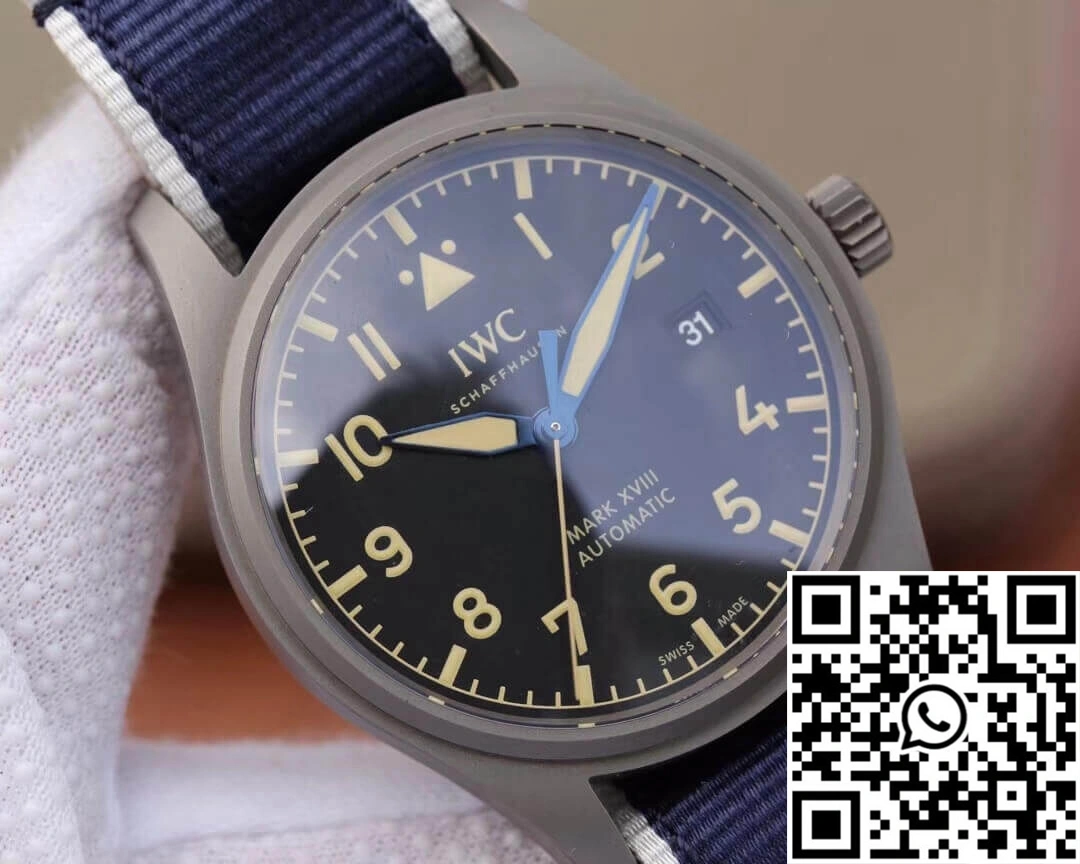 IWC Pilot IW327006 M+ Factory Black Dial