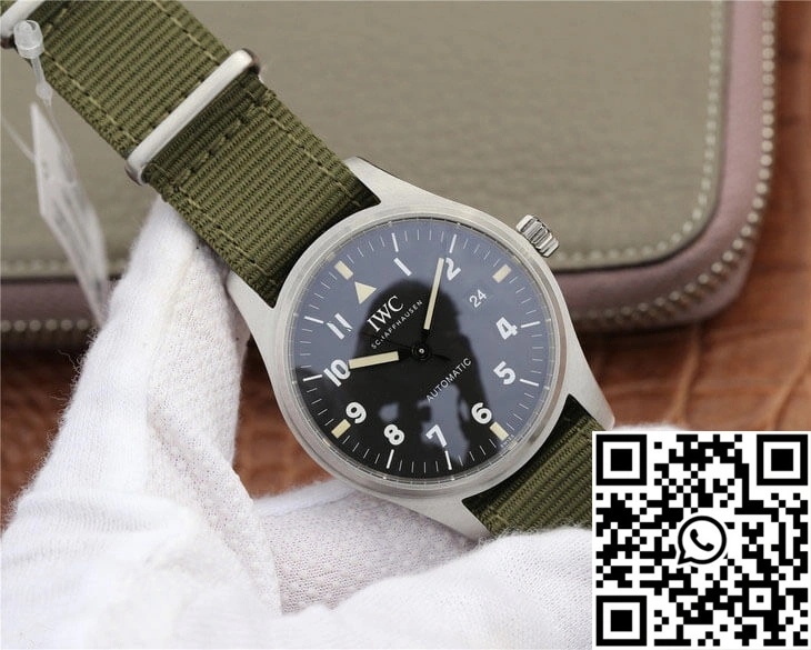 IWC Pilot IW327007 M+ Factory Black Dial