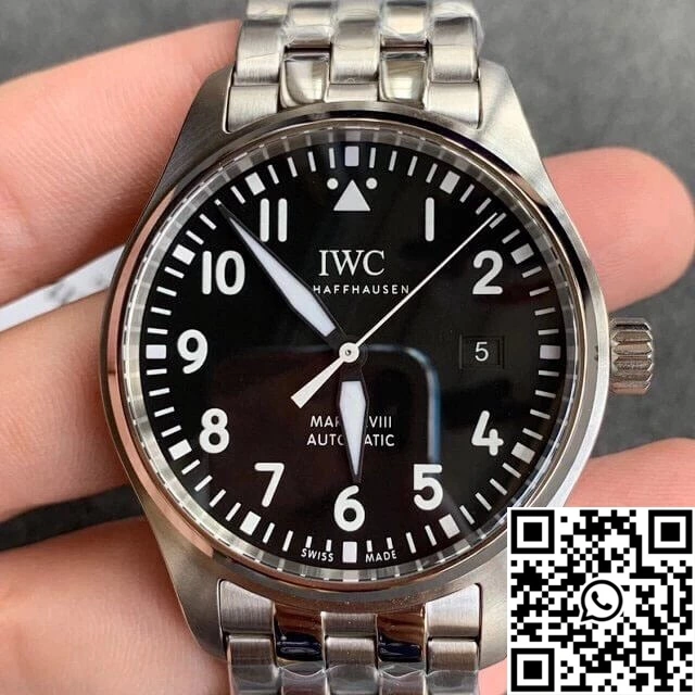 IWC Pilot IW327011 V7 Factory Black Dial