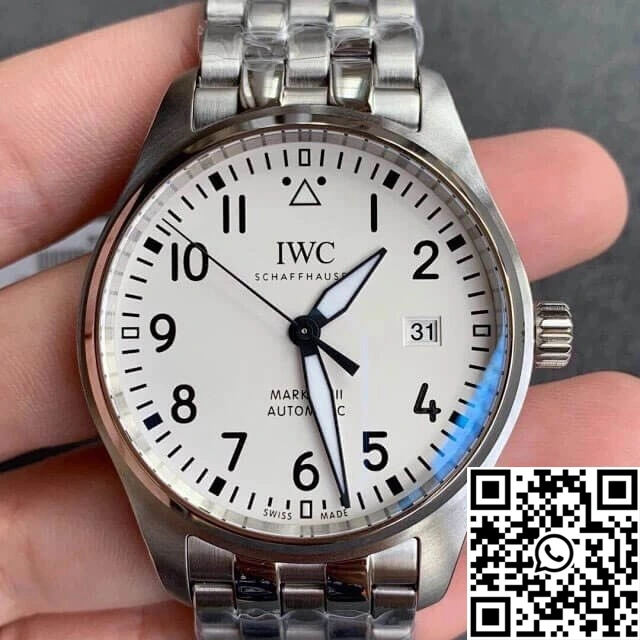 IWC Pilot IW327012 V7 Factory White Dial