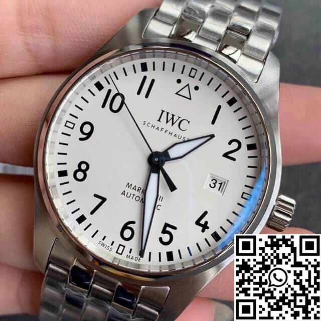 IWC Pilot IW327012 V7 Factory White Dial