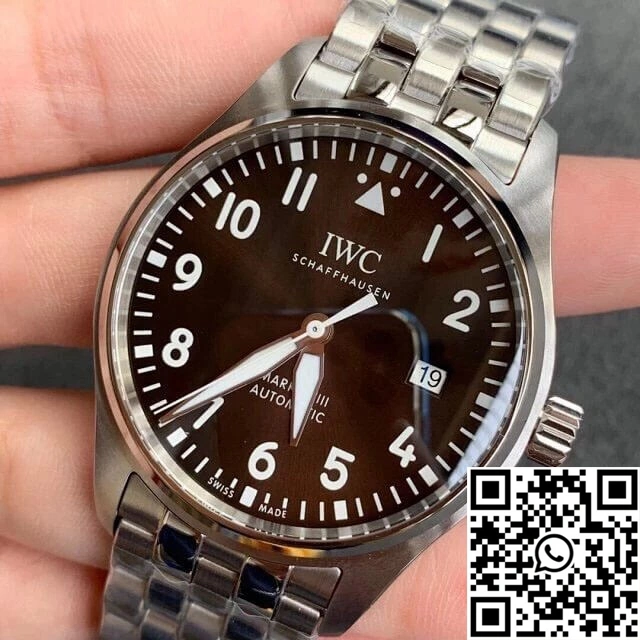 IWC Pilot IW327013 V7 Factory Brown Dial