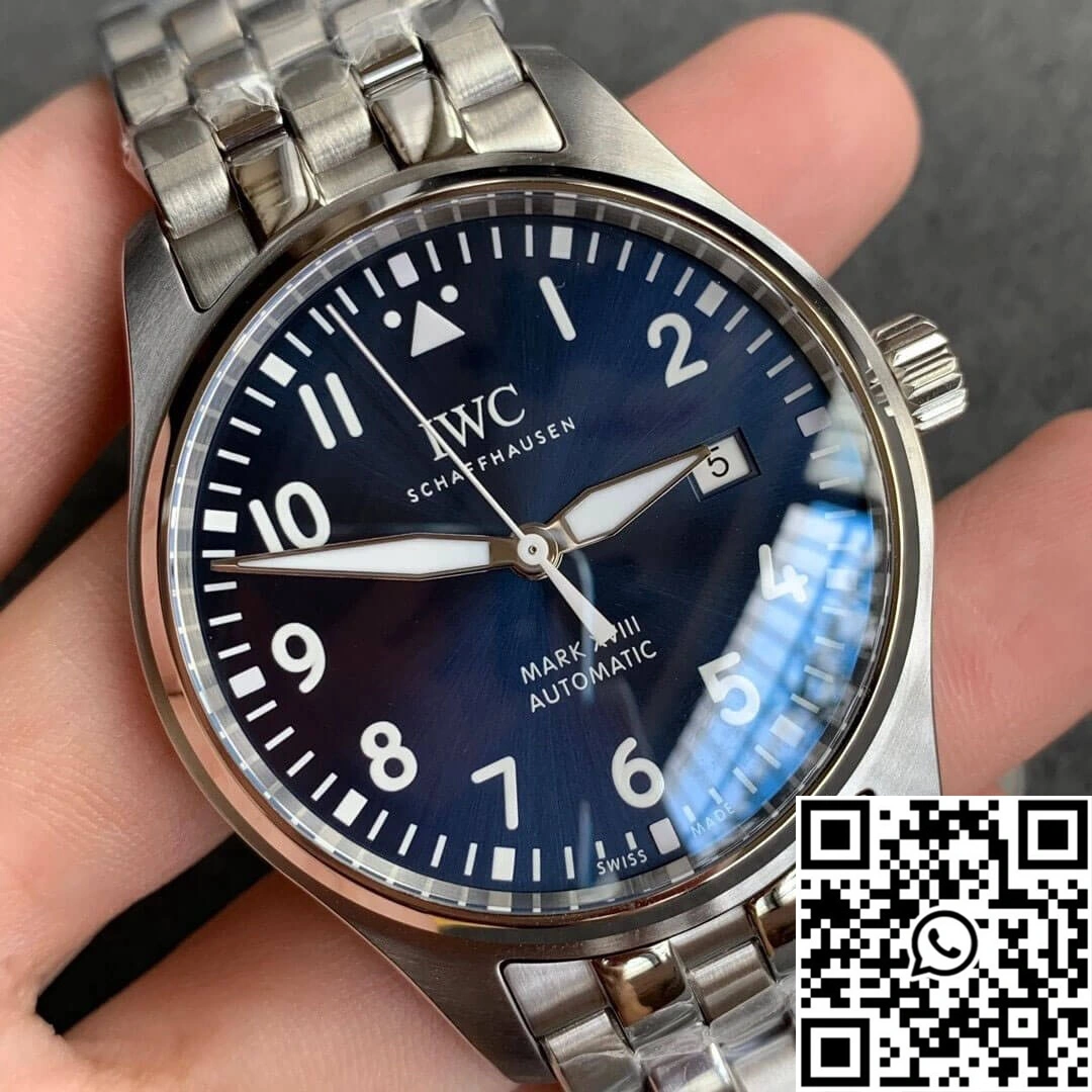 IWC Pilot IW327014 V7 Factory Blue Dial