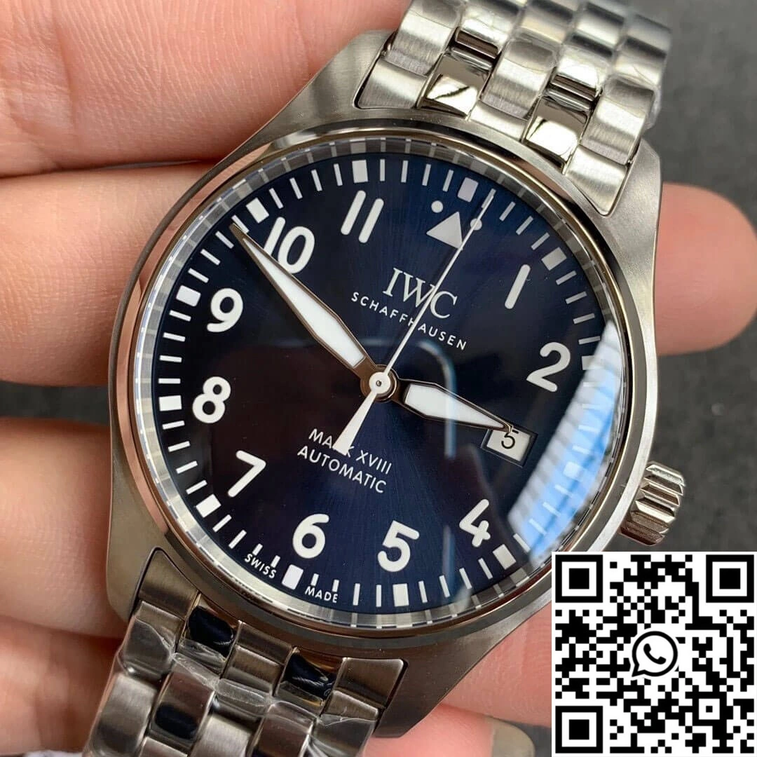 IWC Pilot IW327014 V7 Factory Blue Dial