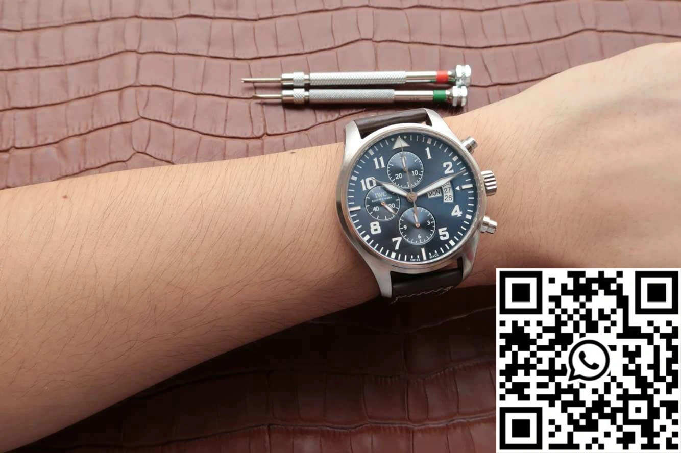 IWC Pilot IW377706 ZF Factory Blue Dial