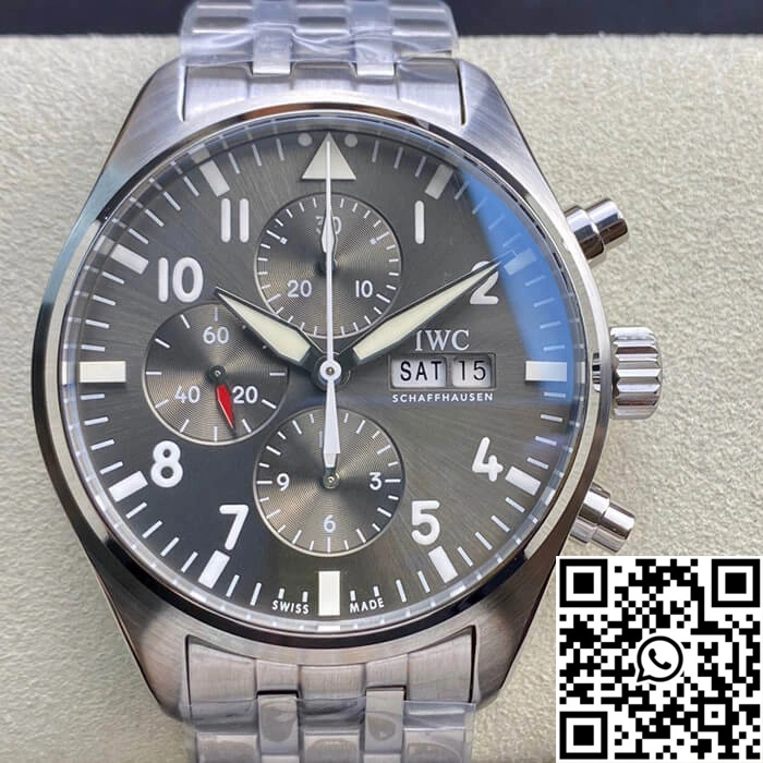 IWC Pilot IW377719 ZF Factory Stainless Steel