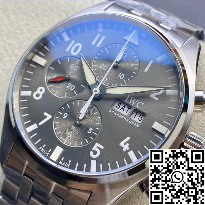 IWC Pilot IW377719 ZF Factory Stainless Steel