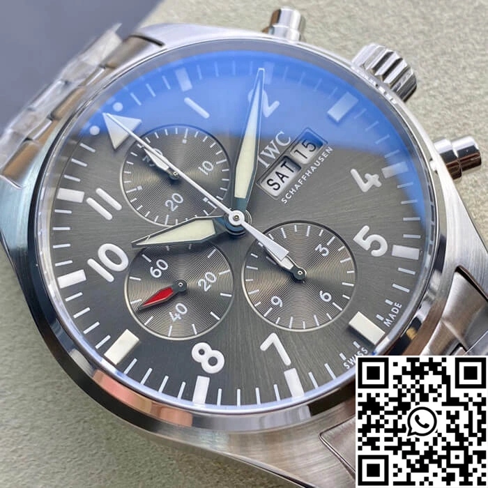 IWC Pilot IW377719 ZF Factory Stainless Steel