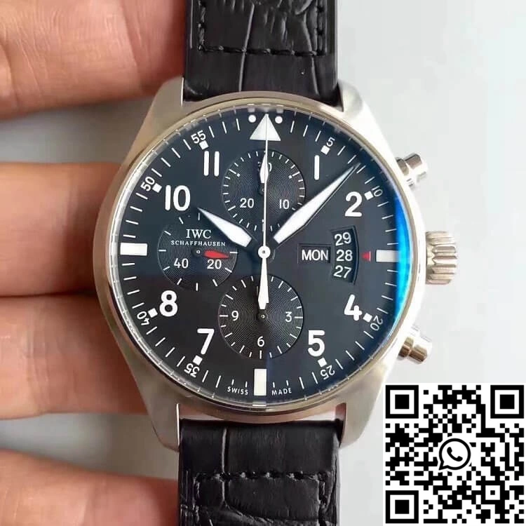 IWC Pilot IW37777 ZF Factory Black Dial