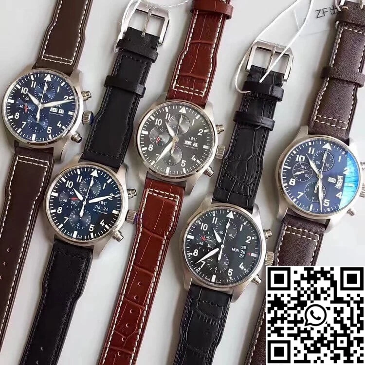 IWC Pilot IW37777 ZF Factory Black Dial