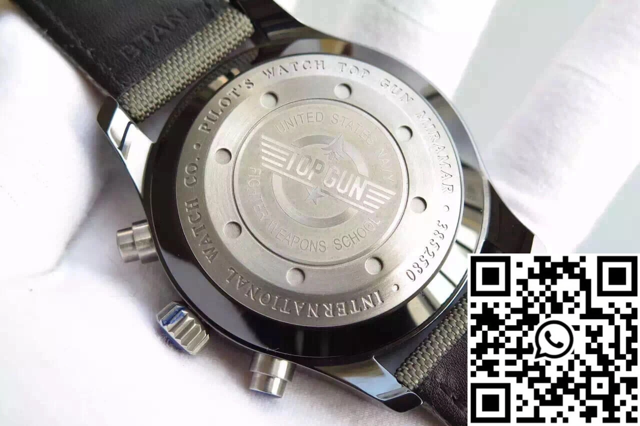 IWC Pilot IW388002 V6 Factory Charcoal Gray Dial