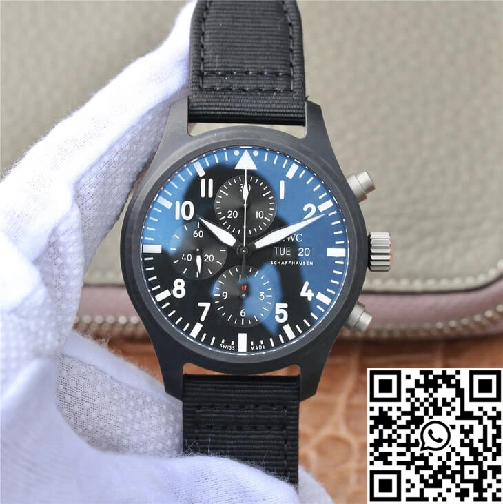 IWC Pilot IW389101 ZF Factory Black Dial