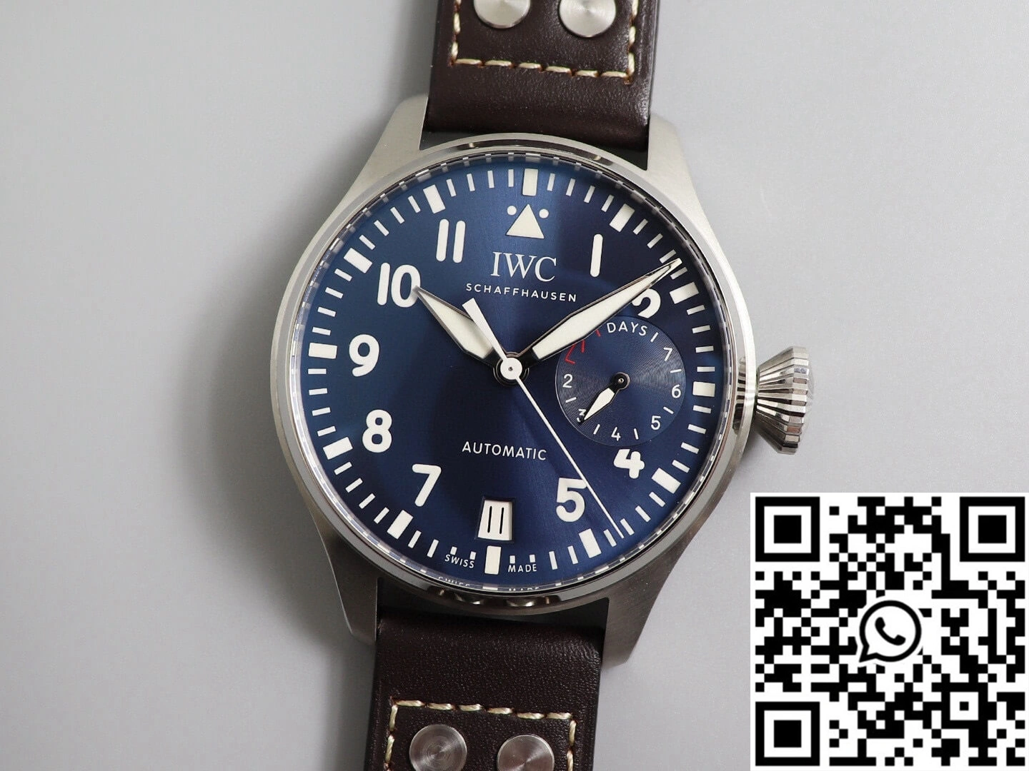 IWC Pilot IW501002 ZF Factory Stainless Steel Case