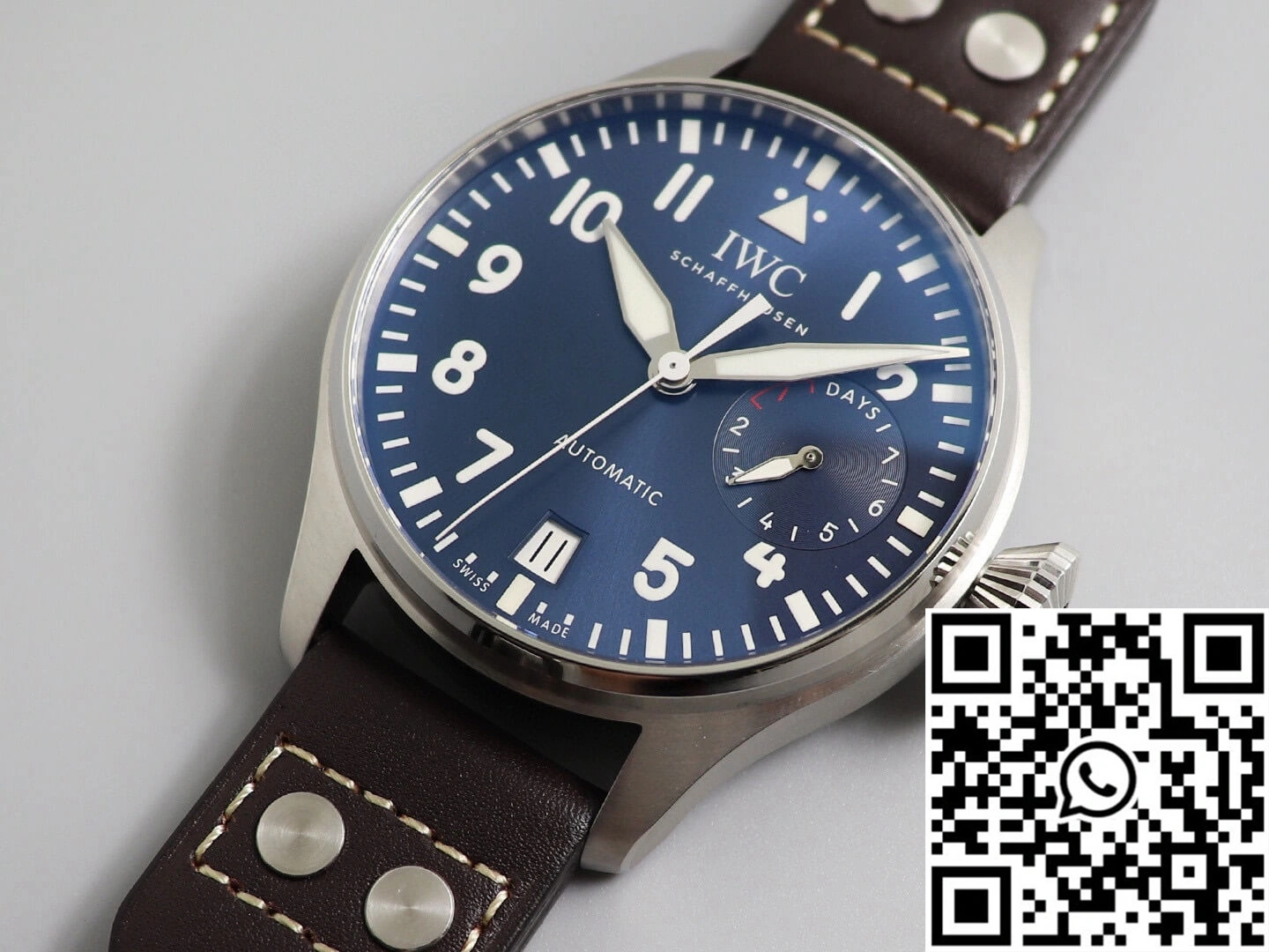 IWC Pilot IW501002 ZF Factory Stainless Steel Case