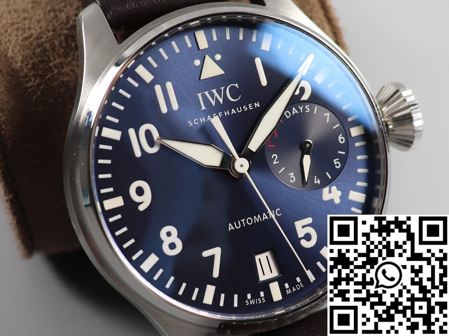IWC Pilot IW501002 ZF Factory Stainless Steel Case