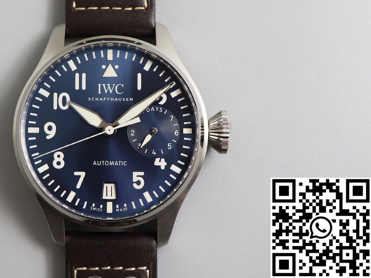 IWC Pilot IW501002 ZF Factory Stainless Steel Case