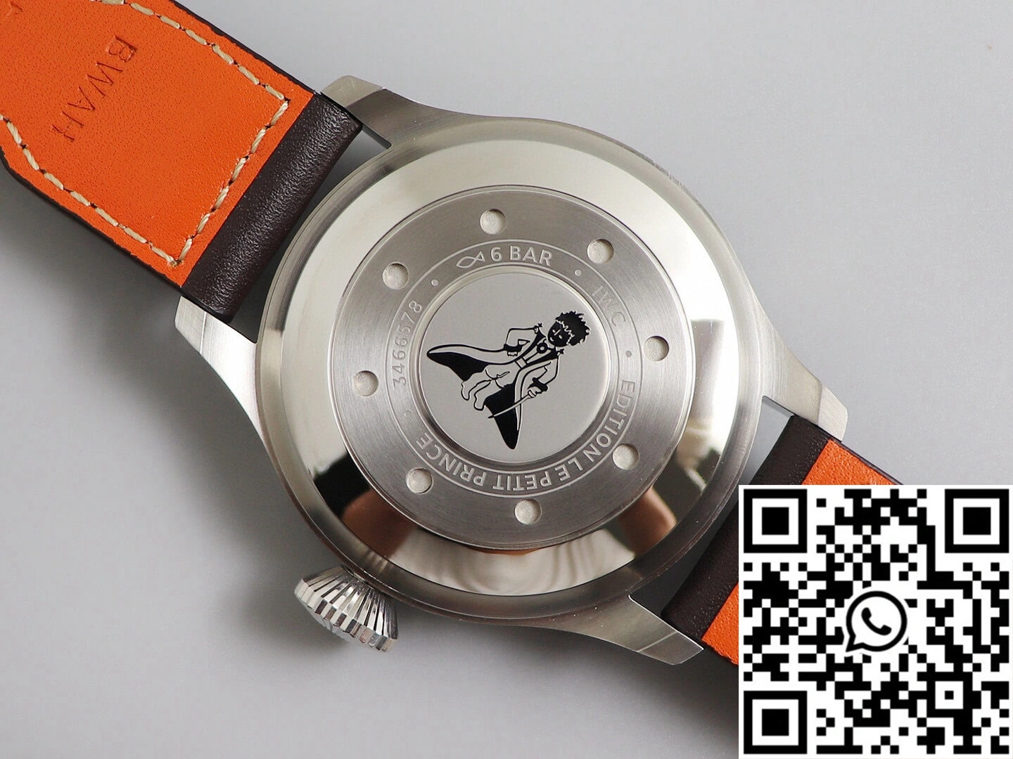 IWC Pilot IW501002 ZF Factory Stainless Steel Case