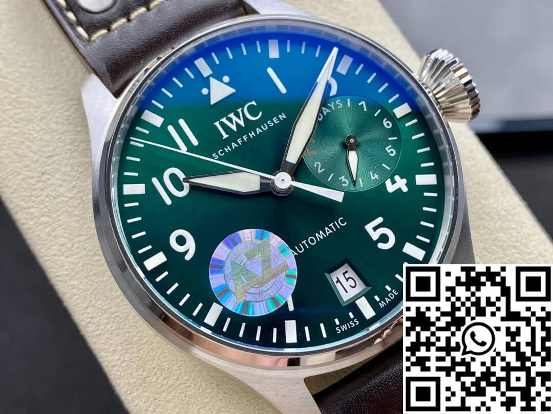 IWC Pilot IW501015 AZ Factory Green Dial