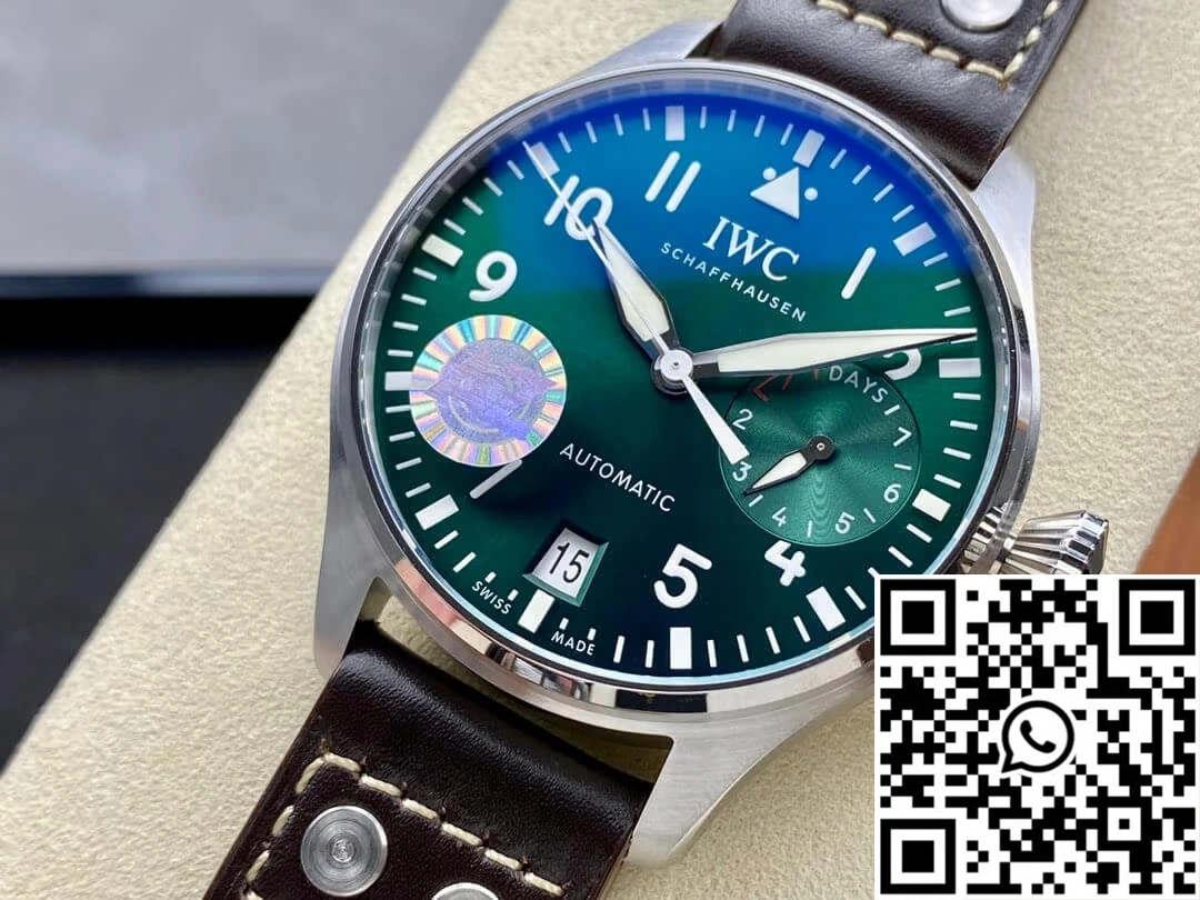 IWC Pilot IW501015 AZ Factory Green Dial