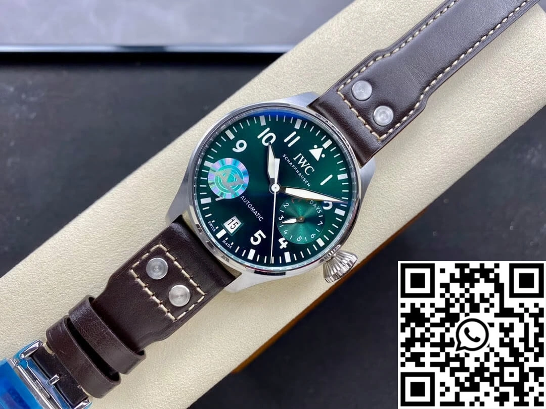IWC Pilot IW501015 AZ Factory Green Dial