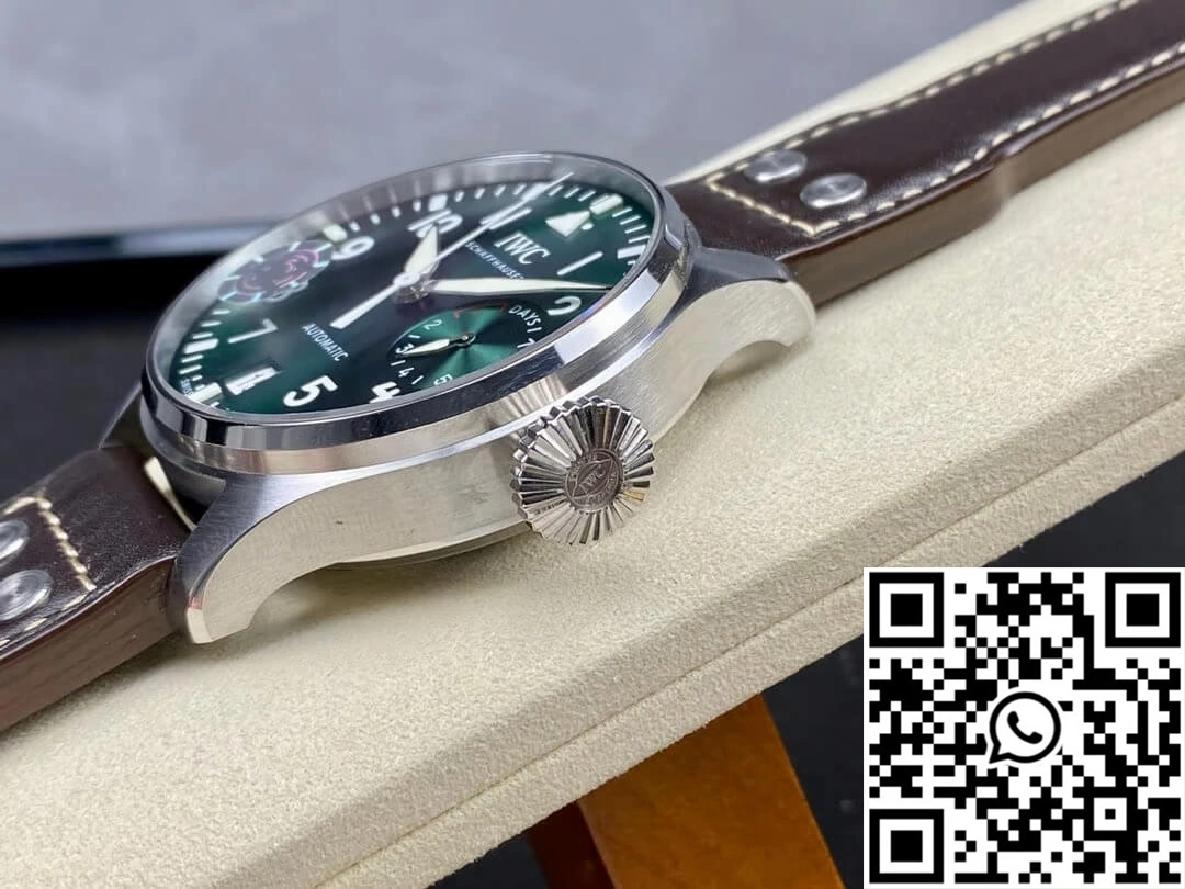 IWC Pilot IW501015 AZ Factory Green Dial