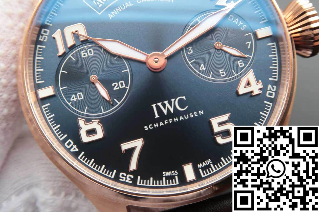 IWC Pilot IW502701 ZF Factory Blue Dial
