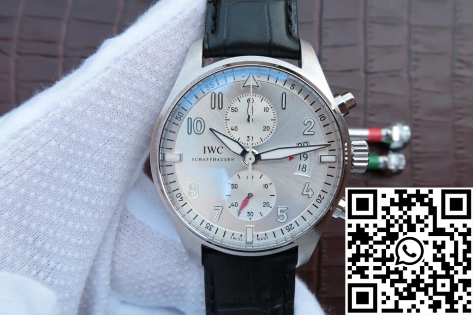 IWC Pilot JU-AIR Special Edition IW387809 ZF Factory Rhodium Dial