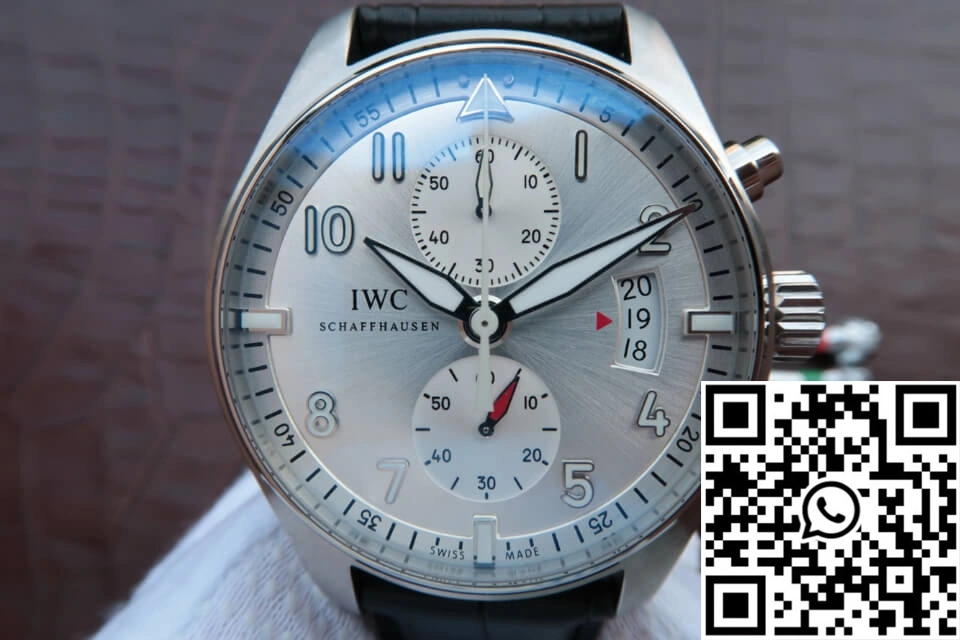 IWC Pilot JU-AIR Special Edition IW387809 ZF Factory Rhodium Dial