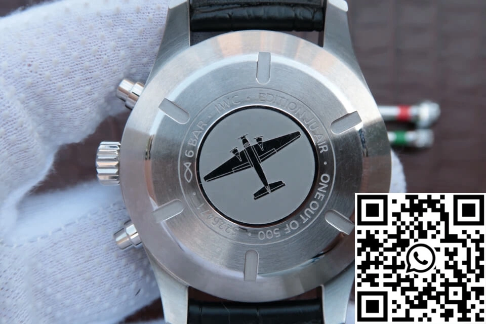 IWC Pilot JU-AIR Special Edition IW387809 ZF Factory Rhodium Dial