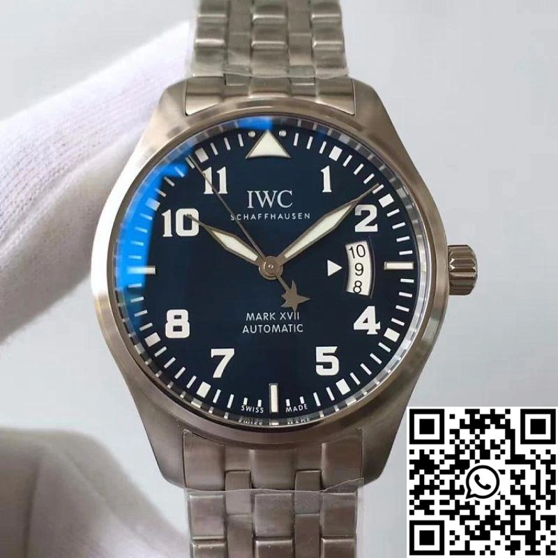 IWC Pilot Mark XVII Le Petit Prince IW327014 MKS Factory Blue Dial