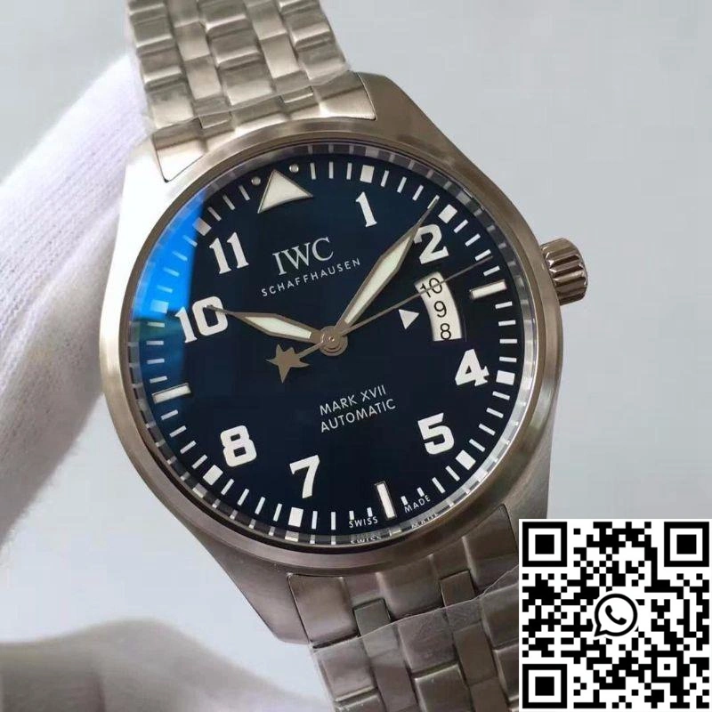 IWC Pilot Mark XVII Le Petit Prince IW327014 MKS Factory Blue Dial