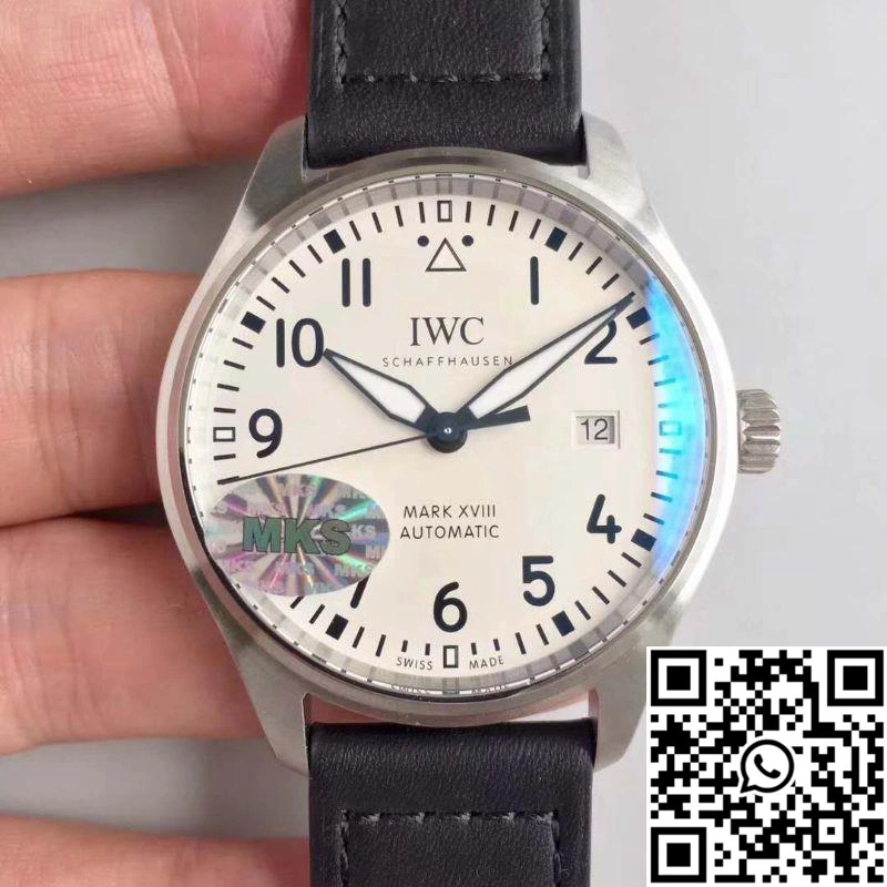 IWC Pilot Mark XVIII IW327002 MKS Factory V2 White Dial