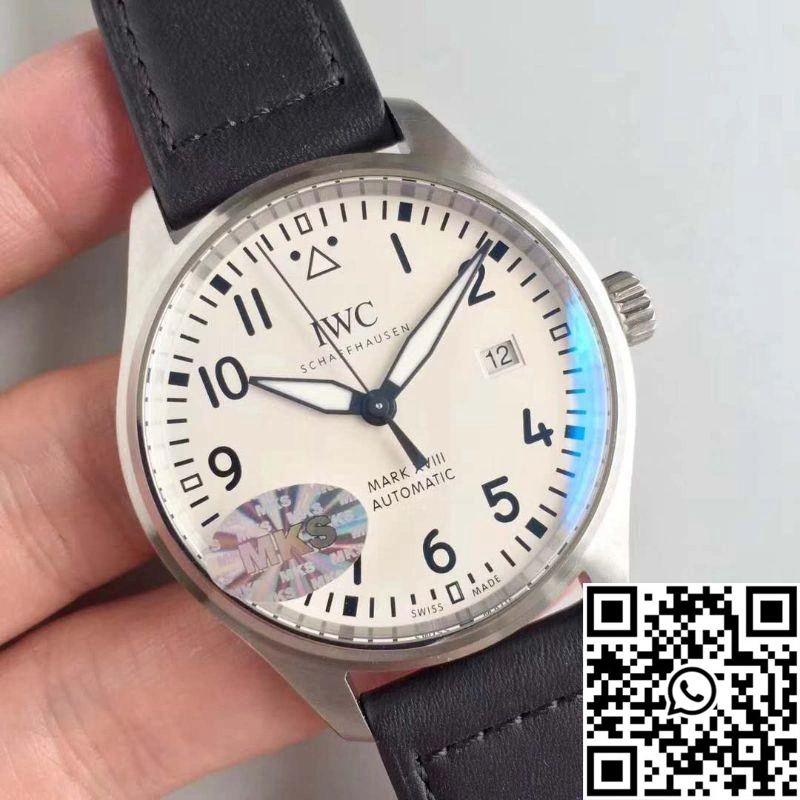 IWC Pilot Mark XVIII IW327002 MKS Factory V2 White Dial