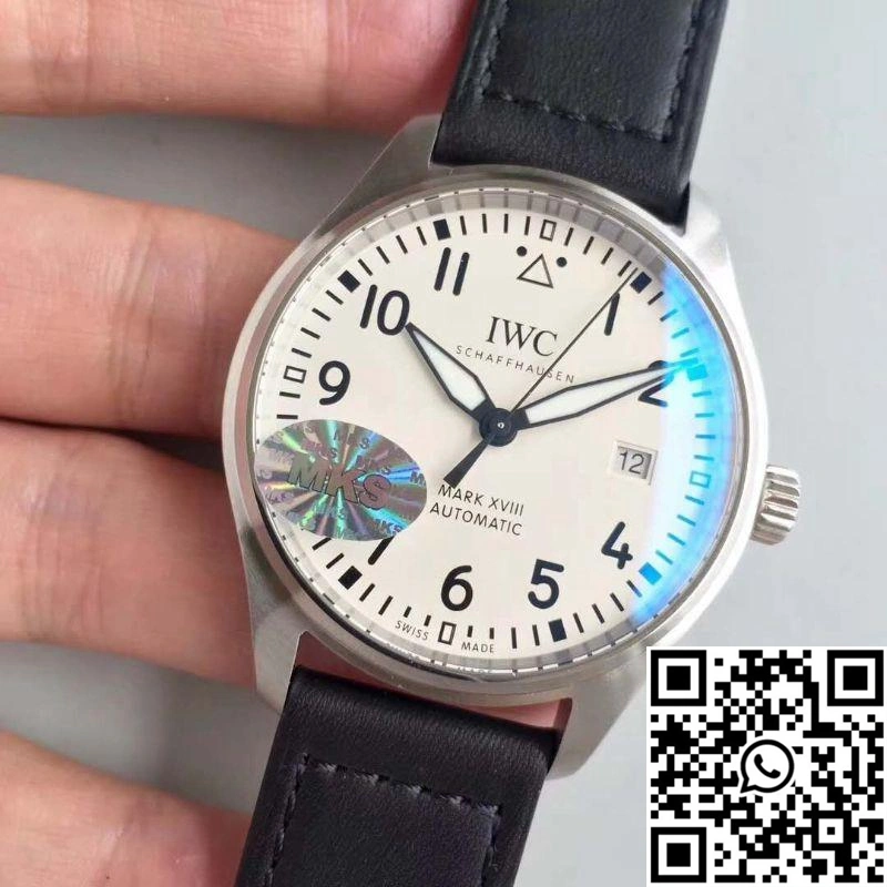 IWC Pilot Mark XVIII IW327002 MKS Factory V2 White Dial