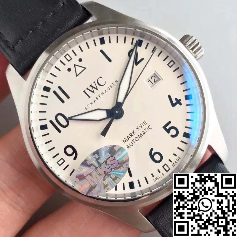 IWC Pilot Mark XVIII IW327002 MKS Factory V2 White Dial