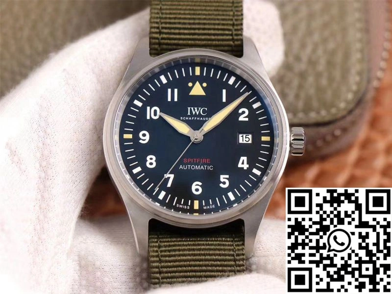 IWC Pilot Spitfire IW326801 MKS Factory Black Dial