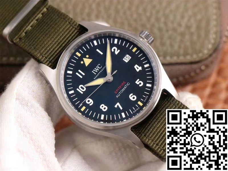 IWC Pilot Spitfire IW326801 MKS Factory Black Dial