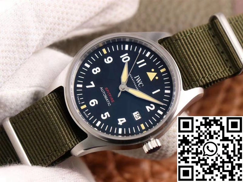 IWC Pilot Spitfire IW326801 MKS Factory Black Dial