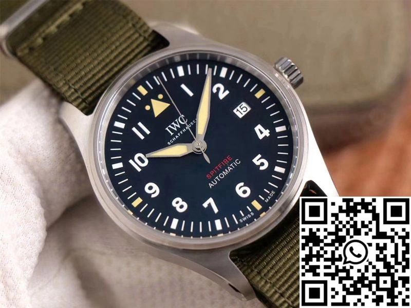 IWC Pilot Spitfire IW326801 MKS Factory Black Dial
