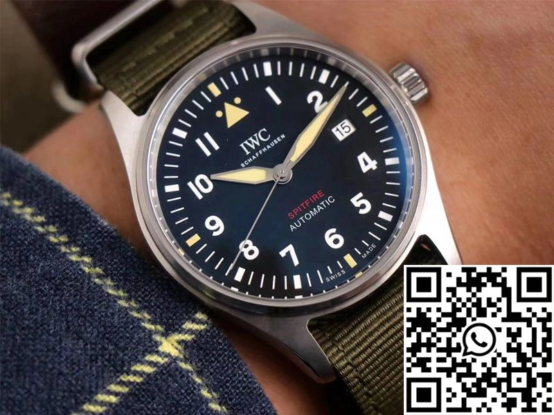 IWC Pilot Spitfire IW326801 MKS Factory Black Dial