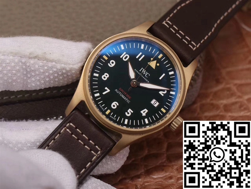 IWC Pilot Spitfire IW326802 MKS Factory Black Dial
