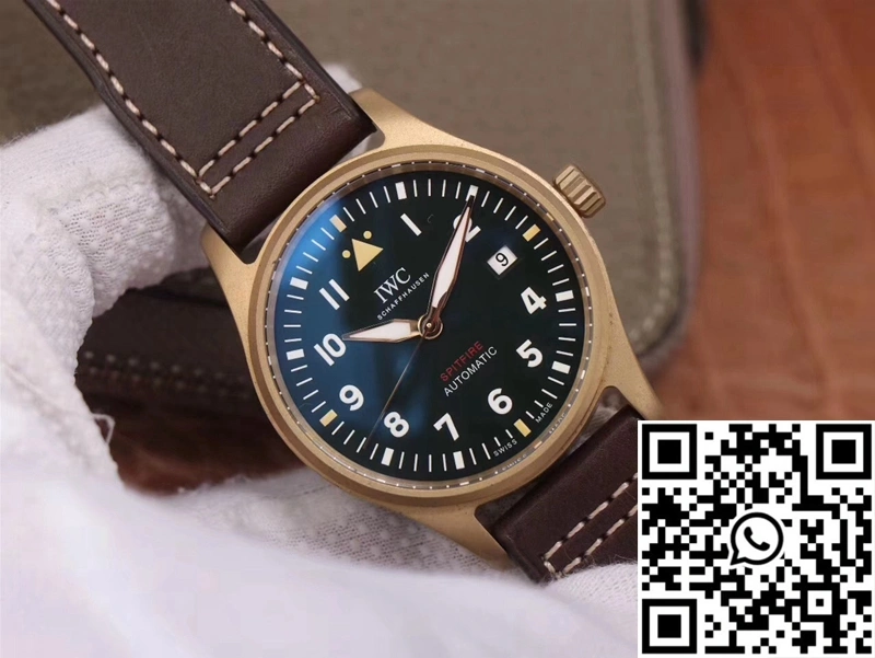 IWC Pilot Spitfire IW326802 MKS Factory Black Dial