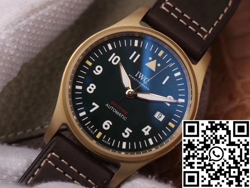 IWC Pilot Spitfire IW326802 MKS Factory Black Dial