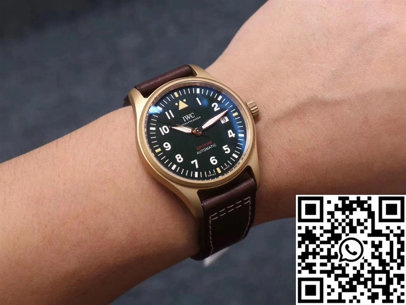 IWC Pilot Spitfire IW326802 MKS Factory Black Dial